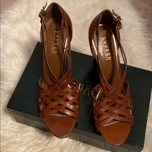 Ralph Lauren Brown Sandals